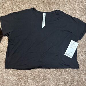 Lululemon Black Cates Tee